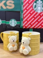 Ly Sứ Starbucks Waffle Biscuit