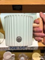 Starbucks Mint Green Stripes