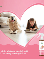 XỊT KHỮ MÙI HƯƠNG NƯỚC HOA KHÁNG KHUẨN 280ML